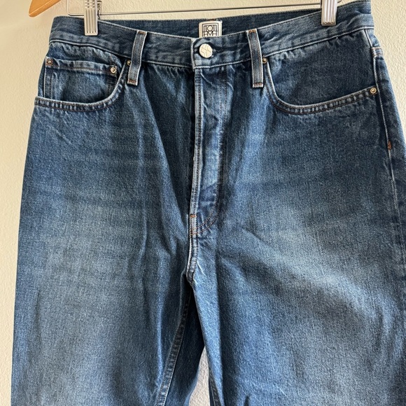 Toteme The Classic Cut Denim Jeans size 31/32 - Picture 7 of 10